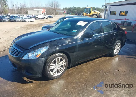 2010 Infiniti G37 Journey z USA, uszkodzony, nr VIN JN1CV6AP9AM403775